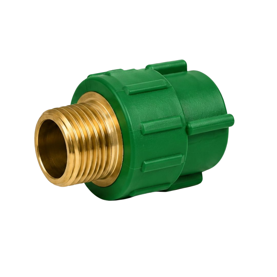 Adaptador reto macho Greentherm
