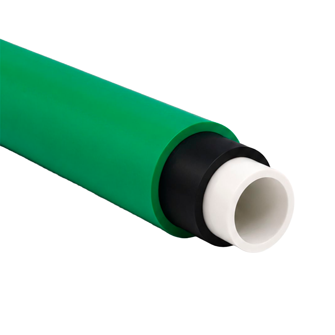 Tubo Greentherm em tres camadas